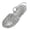 White, variant on Women's Retro Jelly Sandals Adjustable Buckle Strap F𝗅a𝗍s Slides Breathable Bra𝗂ded Closea Toe Shoes Fashion S𝗅ip On Fisherman Slippers