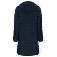thumbnail image 3 of Women's Cutter & Buck  Navy Buffalo Bills Mission Ridge Repreve Eco Insulated Long Full-Zip Puffer Jacket, 3 of 3