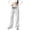 BJUTIR1182-White, variant on BJUTIR Girls Pants Letter Print Casual Wide Leg Pants Loose Fit Comfortable Pants For Youth Children Fashion Regular Fit Grey Trousers Size 8-9 Years