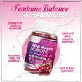 thumbnail image 5 of Menopause Supplements for Women Gummies - Black Cohosh, Cranberry, 3 Billion CFU Probiotics per Serving - Complete Menopause Relief for Hot Flashes, Night Sweats, Vaginal Health Support - 60 Gummies, 5 of 9