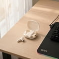 thumbnail image 2 of onn Hushbyte Wireless Earbuds, White, 2 of 9