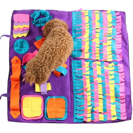 Variety Of Pet Training Mats Detachable Stitching Dog Sniffing Mat