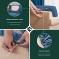 thumbnail image 5 of CHUN YI Stretch Checks Spandex Sofa Cover Separate Backrests Cushions Cover Slipcover, 5 of 5