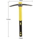 thumbnail image 2 of Weeding Mattock Hoe 15 Inch Forged Garden Picks Tool, Pick Mattock with Fiberglass Handle, Garden Pick Axe Long Handle for Loosening Soil, Cultivating, 2 of 4