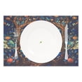 thumbnail image 2 of Ryvnso Placemats Set of 4 Owl on Branch Dining Mats Heat-Resistant Non-Slip Washable Table Mat, 2 of 8