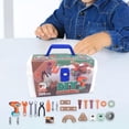 thumbnail image 1 of Box de juego de juego de herramientas para niños, herramientas eléctricas de construcción educativa con taladro eléctrico para niños de niños de 3+ Estilo B, 1 of 8