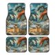 thumbnail image 1 of Fotbe Red Blue Dragon Battle Epic Juego de 4 Tapetes para Auto con Estampado – Alfombrillas de Goma Reforzada, Diseño Antideslizante, Protección para Todo el Año – Vehículos, Autos, Camionetas y SUVs, 1 of 7