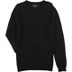 thumbnail image 1 of Tasso Elba Mens Chevron Patterned Knit Pullover Sweater, Negro, Large, 1 of 1