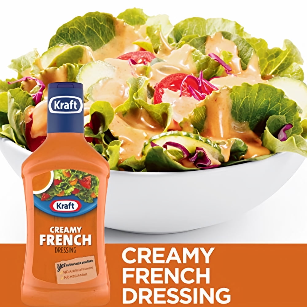 kraft classic french dressing Kraft Creamy French Salad Dressing, 16 FO