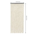 thumbnail image 6 of Bamboo Wood Beaded Curtain Doorway Bohemian Curtain Fly Screen 70.87*35.43in, 6 of 16