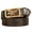 Black gold, variant on Western Cowboy Ratchet Belt Western Leather Belts Women for Men Automatic Buckle-No Box