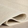 thumbnail image 4 of nuLOOM Monica Geometric Wool Area Rug, 4' x 6', Ivory, 4 of 8