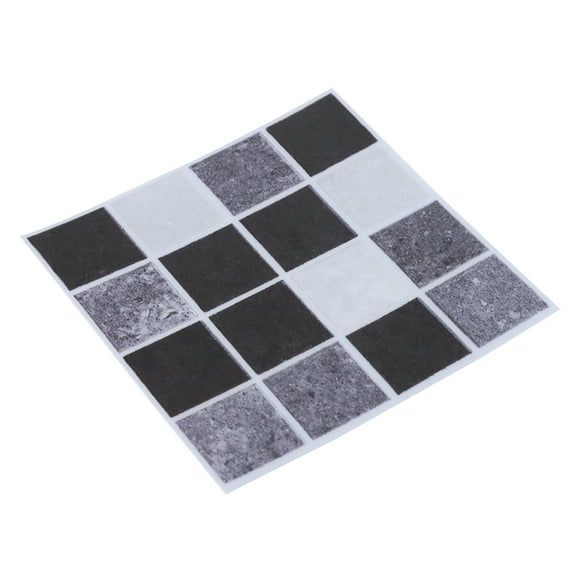 Pegatinas de Transferencia de AzuleJos de Mosaico, Finas y Liga, Impermebles, Para Baña y Cocina, Acabado Mate, PVC, 18 piezas