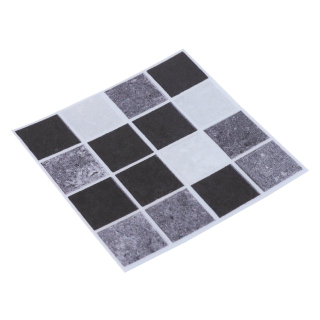 Pegatinas de Transferencia de AzuleJos de Mosaico, Finas y Liga, Impermebles, Para Baña y Cocina, Acabado Mate, PVC, 18 piezas