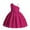 Rose Red, variant on GYRATEDREAM Toddler Girls' Special Occasion Dresses Kids Sparkling Sequin One-Shoulder Party Dress Flower Girl Dress Princess Dresses Pageant Gown for 3-7Y