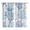 Blue, variant on Teal Grey Coral Coastal Kitchen Curtains Short 54 Inch Length, Summer Beach Seaside Nautical Grommet Top Bedroom Living Room Curtains, Light Filtering Cafe Curtain Drapes 2 Panels Set 84''x54''