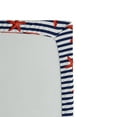 thumbnail image 2 of Ambesonne Starfish Fitted Sheet, Maritime Themed Pattern, Twin Size, Navy White Red, 2 of 2