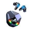 thumbnail image 2 of X-6 Bluetooth 5.1 Auricular Auricular Inalámbrico Para Juegos Auricular Con Pantalla De Alimentación De 300 Mah Caja De Carga Control Táctil Auricular Bluetooth Para Videojuegos Deportes Speravity EL009924-00, 2 of 6