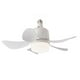 thumbnail image 1 of 1pc Socket Fan Ceiling Fan With Light And Remote, E27 Noiseless Ceiling Fans Dimmable Led Lights, Small Light Bulb/Ceiling Fan For Bedroom, Kitchen, L, 1 of 5