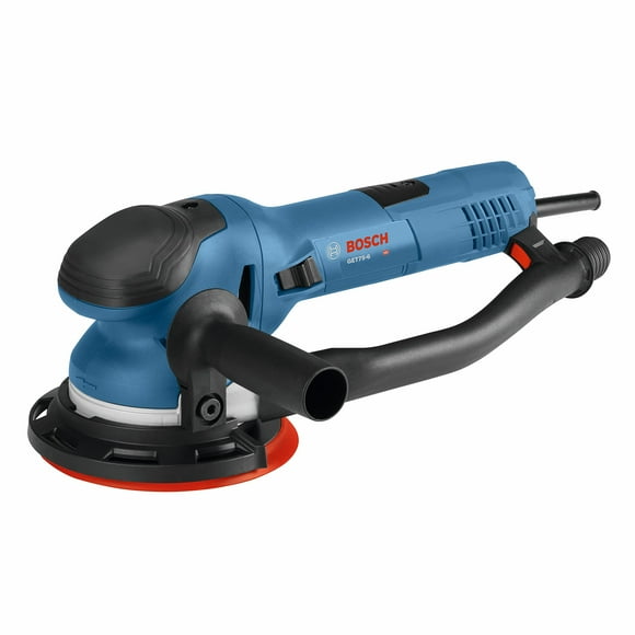 BOSCH GET75-6N Electric Orbital Sander, Polisher - 7.5 Amp, Corded, 6 Inch Disc Size - Dual-Mode: Random Orbit & Turbo