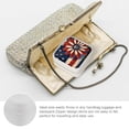 thumbnail image 3 of PRATYUS Flower American Flag Jewelry Box for Necklaces Rings Earrings White, 3 of 5