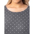 thumbnail image 6 of Fruit of the Loom Women's Soft and Breathable Pajama Sleepshirt, Sizes S-5X, 6 of 8