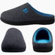 thumbnail image 4 of Pantuflas RockDove para hombre de dos tonos con espuma viscoelástica, talla 11-12, 4 of 6