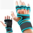 thumbnail image 5 of Guantes de entrenamiento de levantamiento de pesas ventilados: entrenamiento de gimnasio, entrenamiento cruzado, soporte de mano Ormromra CPB-DE-SSW350-4, 5 of 5