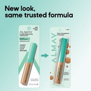 Almay Clear Complexion Concealer, Cruelty-Free Makeup for Acne-Prone Skin, Non-Comedogenic, Vegan, Hypoallergenic, 600, 0.3 fl oz