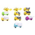 thumbnail image 1 of Children Car Toy Kit Educational Cognitive Development Plastic Assorted Color Pull Back Function 10Pcs, 1 of 3