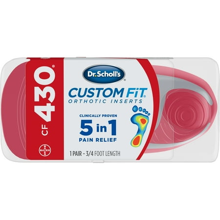 Dr. Scholl's® Custom Fit® Orthotic Inserts CF430, 1 (Best Material For Custom Orthotics)