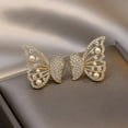 thumbnail image 3 of Fiudx Lo Más Elegante, Moderno y Elegante, Sin Níquel, Cómodos, Regalo Elegante y Ella, Ideal En San Valentín o Bodas, Accesorios Brillantes En Mujeres y Niñas, Incluye 1 Par., 3 of 7