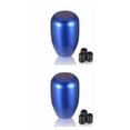 thumbnail image 2 of Wweixi Aluminum Alloy Excellent Gear Knob For Easy Installation And Enhanced Performance Exact Fit blue 2Set, 2 of 6