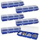 thumbnail image 1 of Caja de almacenamiento YEXEXINM organizadora de tornillos 6 unidades 30x10x6 cm, 1 of 7