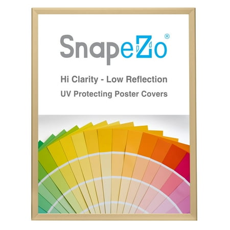 - poster frame 24x30 inches, gold snapezo 1.25