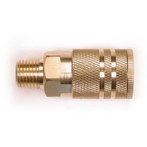 Primefit IC1414MB6 .25" Industrial 6-Ball Brass Coupler with .25" Male NPT