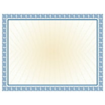 Masterpiece Studios Certificates 8.5" x 11" Westminster Blue 100/Pack (961032)