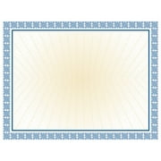 Masterpiece Studios Certificates 8.5" x 11" Westminster Blue 100/Pack (961032)
