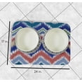 thumbnail image 3 of Simply Daisy Chevron Rug Pet Feeding Mat for Dogs and Cats, 3 of 3