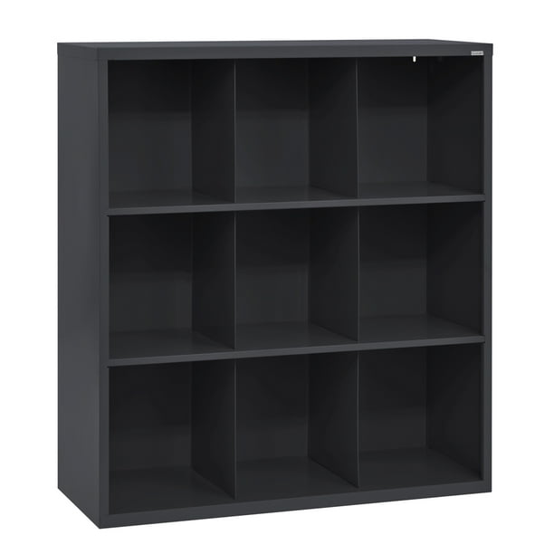 Cubby 46 in. x 52 in. Black 9Cube Organizer