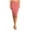 Dusty Pink, variant on Women's Solid Basic Casual Knee High Waist Stretch Bodycon Pencil Skirt