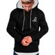thumbnail image 1 of Gibobby Sudadera polar hombre Sudadera Forro Polar cómoda Sudadera con Capucha para Hombre(Negro,CH), 1 of 3