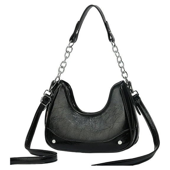 STYLAGO Shoulder Bag for Women Retro Crescent Hobo Purses Slouchy Crossbody Handbag with Adjustable Strap