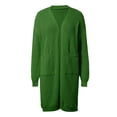thumbnail image 3 of Uobin Women Oversized Long Knit Cardigan, Open Front Sweater Coat Loose Casual Pocket Outerwear for Fall Winter, 3 of 5
