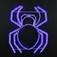 thumbnail image 3 of Novelty Lights LED Purple Halloween Spider Rope Light Motif Sculpture, Halloween Decorations, 3 of 3