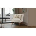 thumbnail image 4 of Katherine Tufted Accent Chair Sky Neutral, 4 of 10