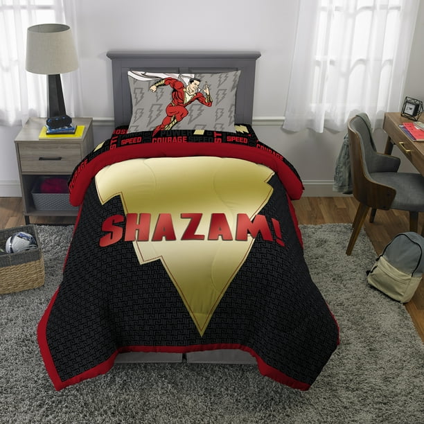 Looking for boys bedding in a variety of styles burton teen boy bedding: shazam bed in a bag kids bedding bundle set 5 piece full
