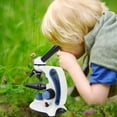 thumbnail image 2 of Garosa 113RT Microscope 40X-1000X For Kids Student Biological Monocular Microscope, 2 of 8