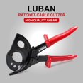 thumbnail image 4 of LUBAN Ratchet Cable Cutter, Heavy Duty Wire Cutter for Aluminum Copper Cable up to 400mmÂ², Ratcheting Wire Cutting Hand Tool, 4 of 10