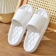 thumbnail image 1 of Zapatillas planas de goma eva para mujer y hombre, chanclas antideslizantes de baño, pantuflas para interior de casa, de verano, 1 of 7